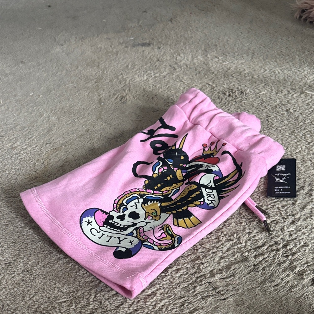 Graphic Pink Kids Joggers